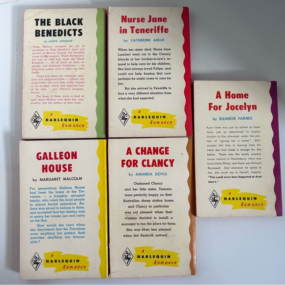 Vintage A Harlequin Romance 10 books collection LOT 6 - Picture 4 of 6